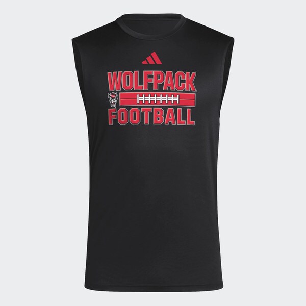 Black Sideline 2025 Sleeveless Tee